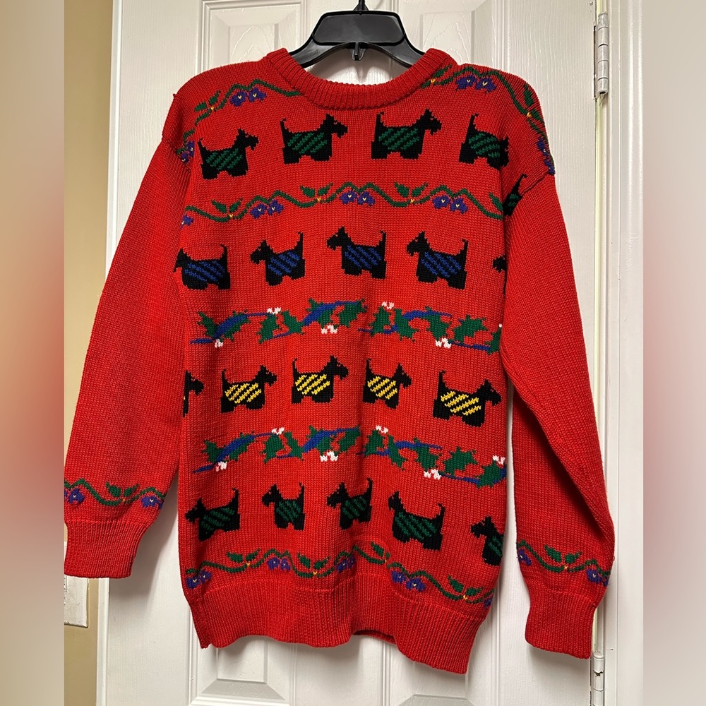 Vintage Charter Club Scottie Dog Sweater